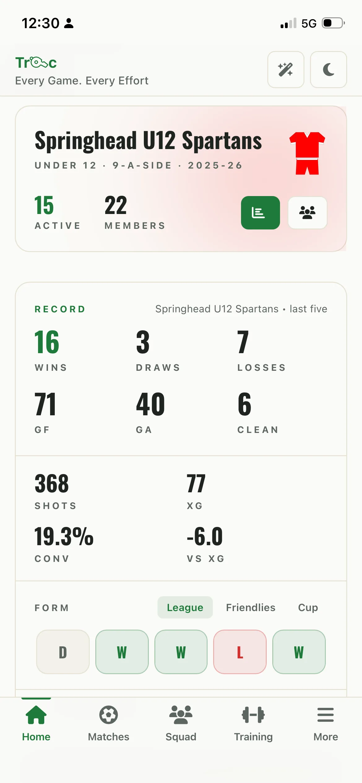 Trac quick start — from sign-up to your first live match